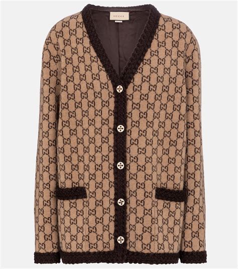 gucci wool cardigan.